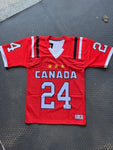 2024 Football Canada jersey #24-RED