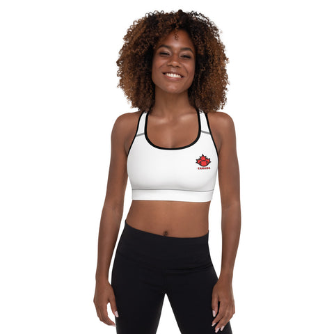 Padded Sports Bra - Football Canada