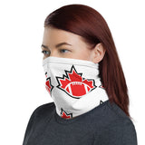 White Football Canada Neck Gaiter - Football Canada