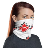White Football Canada Neck Gaiter - Football Canada